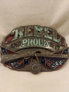 Fibbia per cintura vintage ribelle CSA - Foto 1 di 13