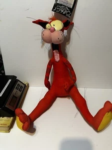 Peluche vintage grande 1987 Bill il gatto, di Dakin con etichetta - Foto 1 di 18