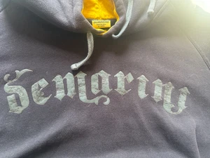 ¡AUTÉNTICO! Sudadera con Capucha Grunge Negra Y2K DeMARINI De Colección HOMBRE XL ver todos los anuncios! COMBINAR - Imagen 1 de 8