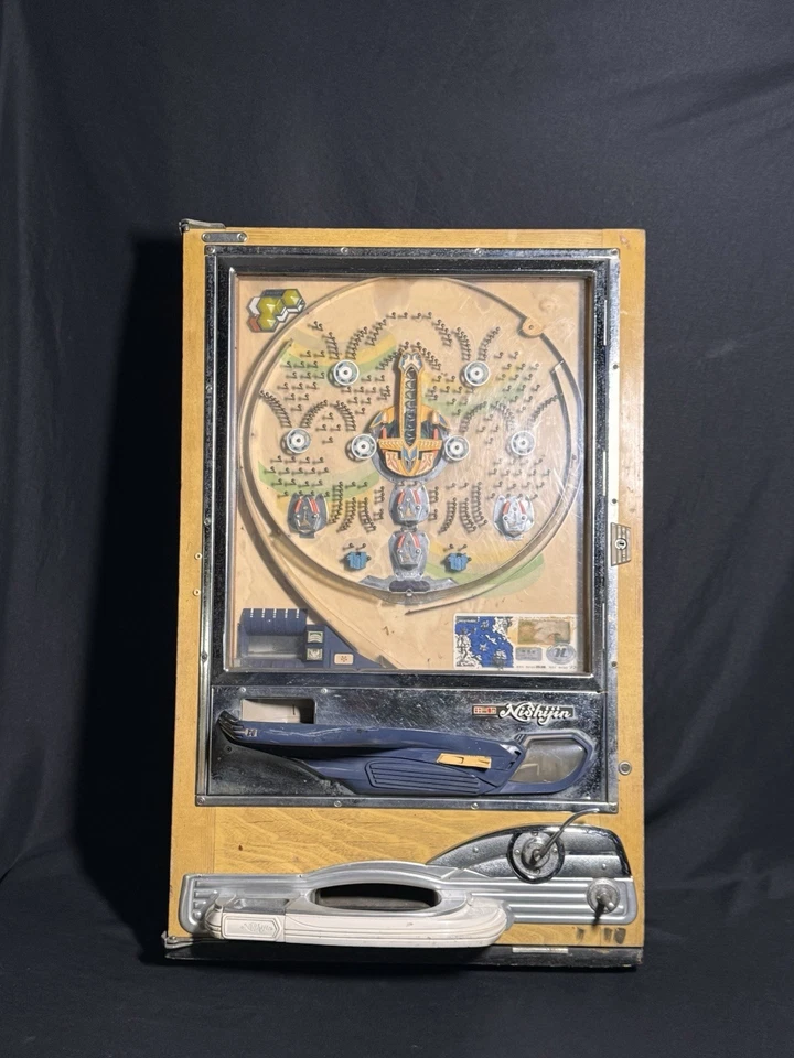 Como está: Máquina de Pinball Arcade Japonesa Nishijin Pachinko De Colección Foto 1 de 4