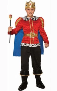 MAJESTIC KING CHILD BOYS BOOK WEEK FANCY DRESS COSTUME - Picture 1 of 2