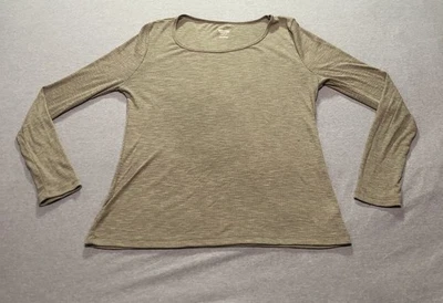 Mossimo Sudadera Para Mujer Grande Femenina Minimalista Salón Indie Grunge Verde Foto 1 de 4