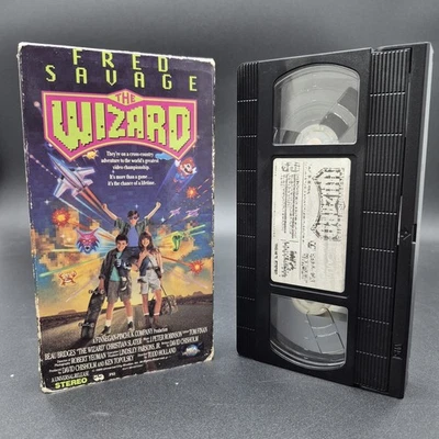 The Wizard VHS 1989 Fred Savage Video Game Nintendo NES Mario RARE! 🔥  - Image 1 of 4