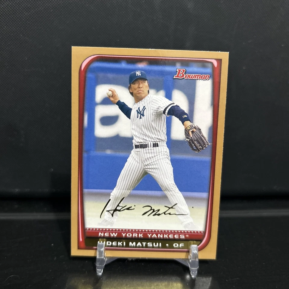 2008 Bowman - Hideki Matsui #42 Gold - Image 1 of 2
