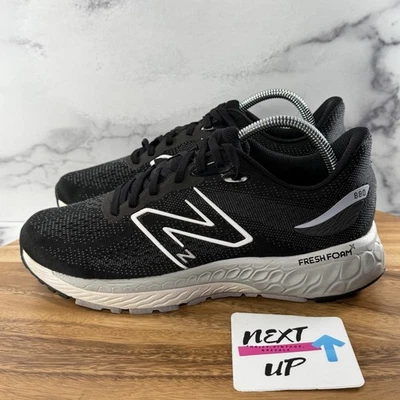 Women’s 9.5 D WIDE-New Balance Fresh Foam X 880 V12 Black White Running Shoes - Image 1 of 4