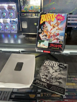 Bubsy Atari Jaguar Box & Manual Only - Image 1 of 4