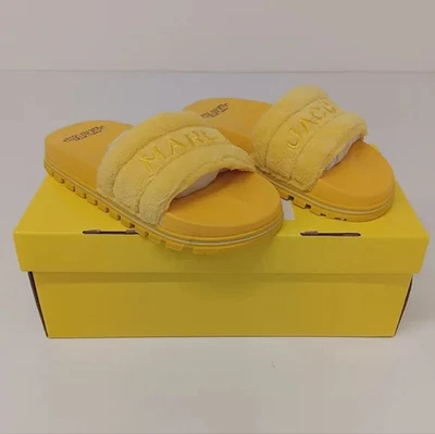 Marc Jacobs Women's "The Terry Slide" In Golden Kiwi - EU36/US6 - Image 1 of 4