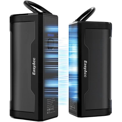 EASYACC Magnetische Handwärmer Wiederaufladbar 2er Pack, 5000mAh×2 Elektrische Hand