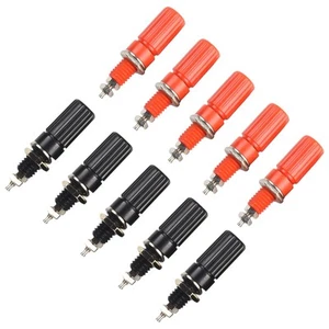10 Stück vernickelte elektrische Steckverbinderklemme für Instrumente und Mess - Picture 1 of 12
