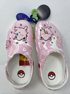 Pokemon Crocs Jigglypuff Kid's Size 6 (J6) NWT Clogs Sandals - Picture 1 of 6