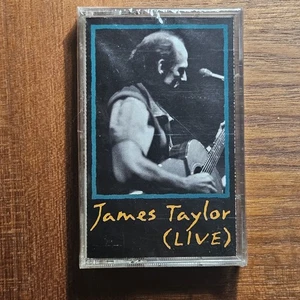 James Taylor LIVE Cassette Tape Double Album 1993 Rock Folk Sealed New - Picture 1 of 6