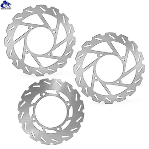 Front + Rear Brake Discs Rotors For Polaris Sportsman 450 600 700 800 2002-2006 - Picture 1 of 11