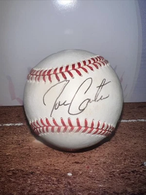 Joe Carter Autographed Baseball - Toronto Blue Jays World Series Hero/All Star - Image 1 of 2