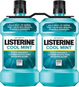 Listerine CoolMint Antiseptic {1.5L, 2 pk.} - Picture 1 of 6
