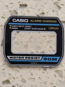 CRYSTAL-DIAL FOR CASIO W-14 mod 596 LCD DIGITAL WATCH NOS  Japan  watch - Picture 1 of 3
