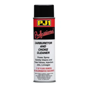 PJ1 CAR AUTO PRO CARBURETOR & CHOKE CLEANER VALVES INJECTORS JETS LINKAGES 13OZ - Picture 1 of 2