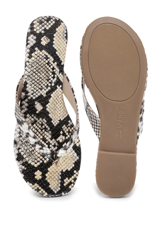 ✨ Новые без ценников бежевые сандалии-стринги Call It Spring Margaritaa размер 7,5 - Изображение 1 из 4