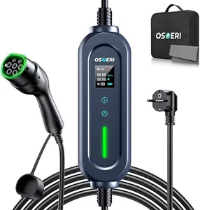 STAZIONE DI RICARICA PER AUTO ELETTRICHE TIPO 2 FAST CHARGER CORRENTE REGOLABILE - Foto 1 di 7