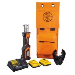 Klein Tools BAT207T1 Battery-Operated Crimper, BG Die/D3 Groove, 2 Ah - Picture 1 of 7