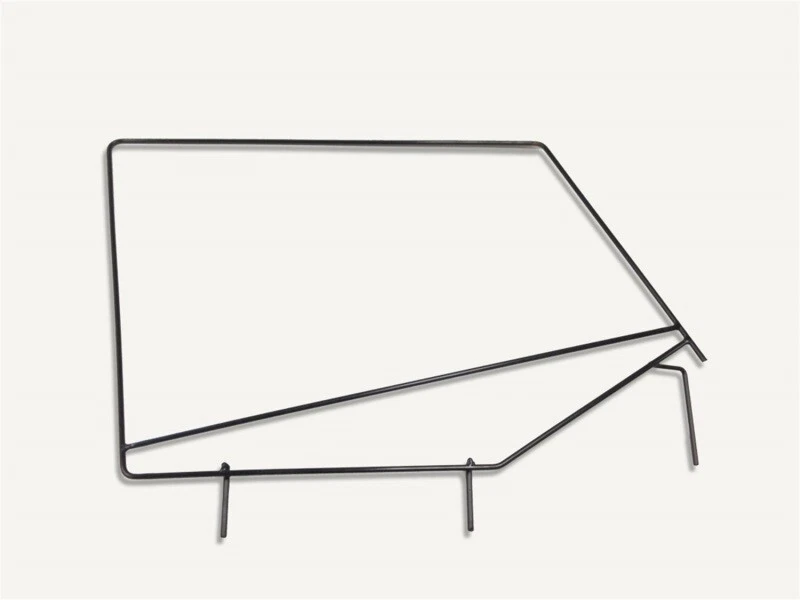 Rampage 89699 适合 1987 - 1995 年吉普牧马人(Yj) 仅车窗框 - 黑色  — 第 1/1 张图片