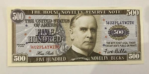 DOLLAR FIVE HUNDRED MC KINLEY - Picture 1 of 2