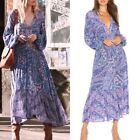 Free People X Spell And Gyspy Collective Rare City Lights Celestial Maxi Dress