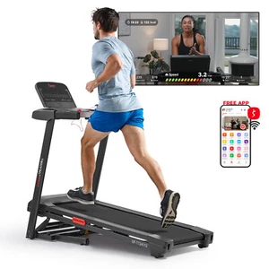 Sunny Health & Fitness Active 400 Smart Auto Incline Treadmill - SF-T724012 - Picture 1 of 8