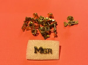10 Manager Pins Letter Jacket Tie Collar Coat Hat Shirt Free Shipping - Picture 1 of 1