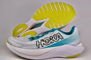 Hoka One One Para Hombres Mach X 1141450 WBGL Blanco Zapatos para Correr Tenis Talla 9.5 D - Imagen 1 de 16