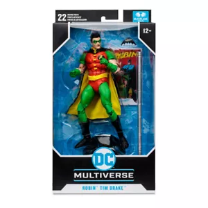 Figura de acción McFarlane DC Multiverse Robin Tim Drake (Robin: Reborn) 7 pulgadas - Imagen 1 de 8
