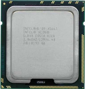 Intel Xeon X5667 SLBVA Quad-Core 3.067GHz/12M/6.40 Socket LGA1366 Processor CPU - Afbeelding 1 van 1