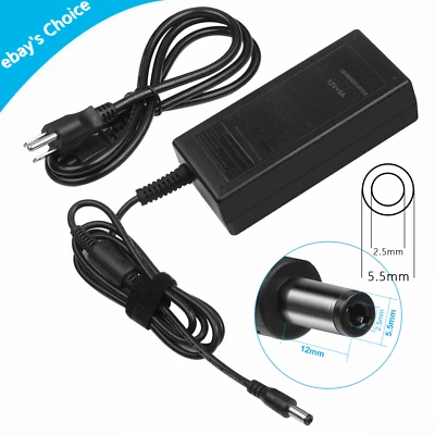 12V 5A 60W AC Adapter Charger for CHI LCD Monitor CH-1204 CH-1205 Power Supply - Image 1 of 4