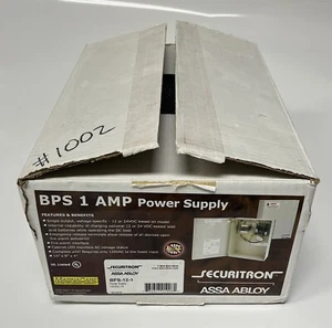 Securitron BPS-12-1 Power Supply 12VDC -1 Amp - Picture 1 of 2