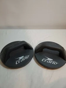 Crane Fitness Swivel Push Up Bars - Set Of 2 - 360 Degree Rotation - Picture 1 of 2