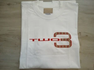 VINTAGE NIKE AIR JORDAN TWO 3 ,MEN'S T-SHIRT, NEW WITH TAG, SIZE XL, WHITE #43 - Picture 1 of 7