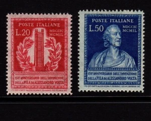Repubblica Italiana 1949 Alessandro Volta - Imagen 1 de 2