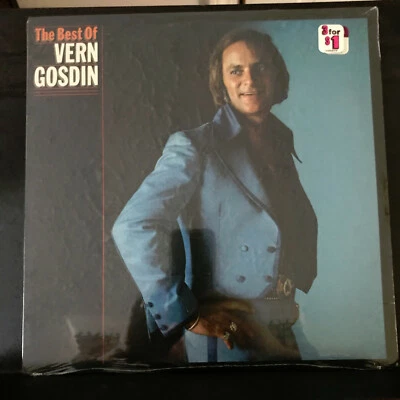 SEALED VERN GOSDIN Best Of COUNTRY Electra 6E 228 Lp vinyl Disc Record - Image 1 of 3