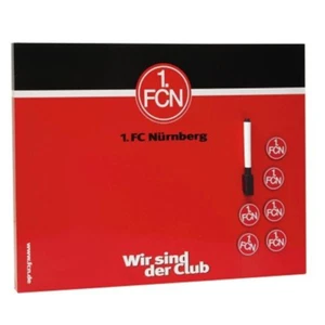 1. FC Nürnberg Memoboard auf Keilrahmen mit Stift Magnettafel Pinnwand FCN Wand - Bild 1 von 1