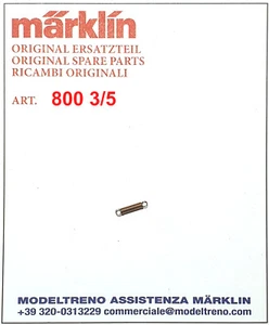 MARKLIN 800- 3/5 MOLLA RELE' SCHALTSCHIEBERFEDER OLD TYPE - Imagen 1 de 1