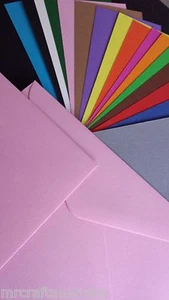 Quality Choose Colour CARDS & ENVELOPES 20 Size130mmx185mm 5"x7" - Picture 1 of 12