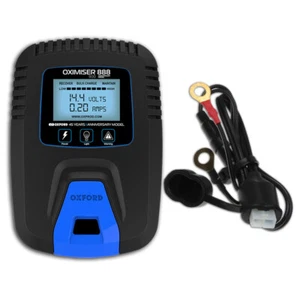 OXFORD 900 ANNIVERSARY OXIMISER UK BATTERY CHARGER MOTORCYCLE OPTIMISER - Picture 1 of 6