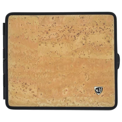 Zigarettenetui Etui Box Kork mit Emblem - für 18 Zigaretten, MADE IN DE - Bild 1 von 4