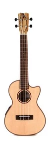 Cordoba 24T-CE Spruce Acoustic-Electric Cutaway Tenor Ukulele, 24 Series - Picture 1 of 2