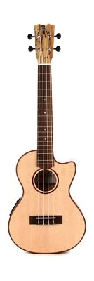 Cordoba 24T-CE Spruce Acoustic-Electric Cutaway Tenor Ukulele, 24 Series - Image 1 of 2
