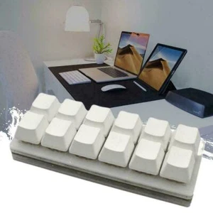 1x Clavier 12 Touches Bricolage Personnalisé USB Programmation Raccourci Mécanique F9L3 ❁UK - Photo 1/11