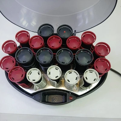 Remington KF201 Velvet Flocked Wax Core Hot Rollers Hair Curlers Pageant -Tested - Image 1 of 4