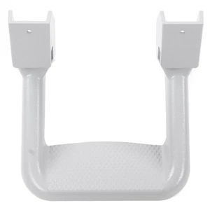 (Silver)Side Hoop Step Set Aluminium Alloy Nonslip Truck Bed Side Steps - Picture 1 of 12