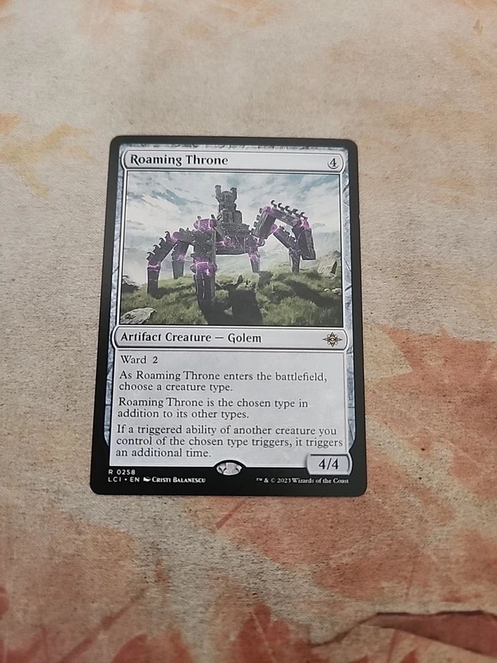 Roaming Throne The Lost Caverns Of Ixalan MTG NM - Image 1 of 1