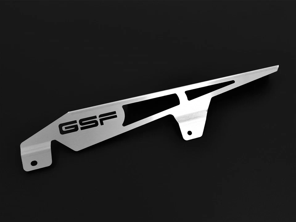 Protector de cadena Suzuki GSF 600 / GSF 1200 / GSF 1250 Bandit Logo plata Foto 1 de 1