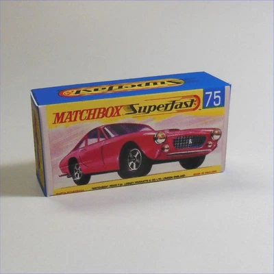 Matchbox Lesney Superfast 75c Ferrari Berlinetta G Style Repro Box - Image 1 of 4